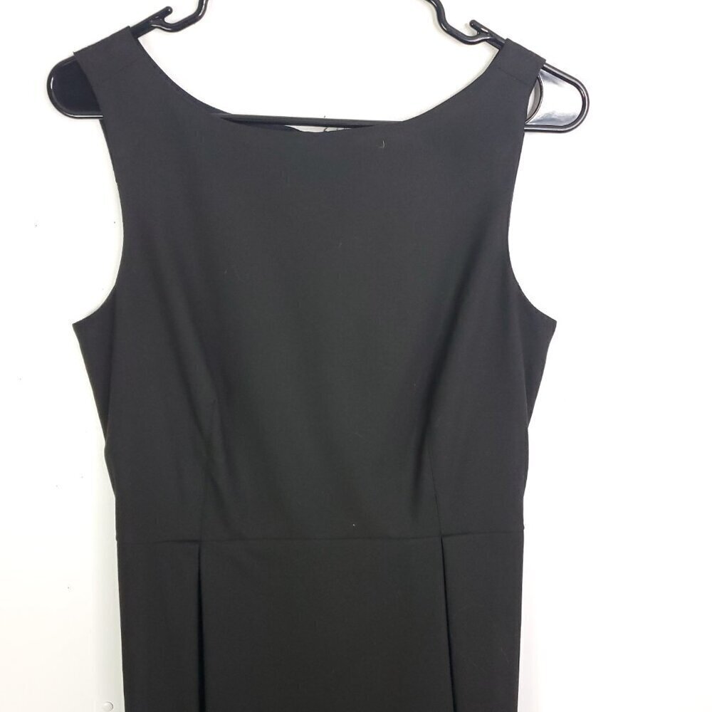 Gap Dress Womens 6 Hidden Zip Classic Black Staple Capsule Wardrobe LBD Lined - Picture 2 of 10